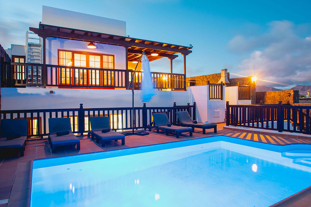 Villas en Lanzarote Playa Blanca - Villa Vista Reina - 6 Dormitorios