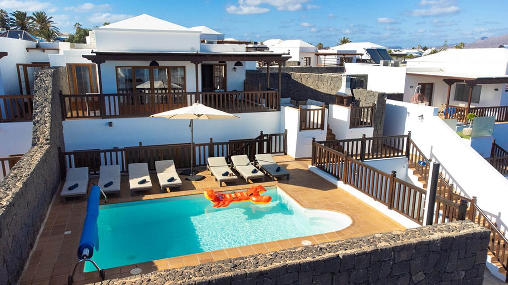 Playa Blanca Villa Vista Rey private rental holiday villa Lanzarote